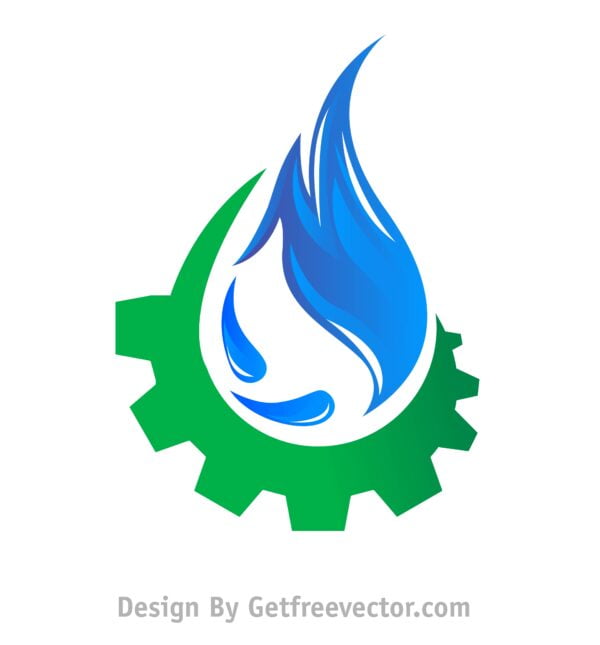 plumbing logo icon illustraion