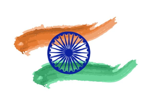 indian flag theme background