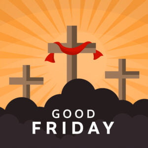 Good Friday Vector Illustrations with Jesus Cross design