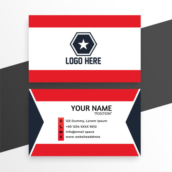 modern Creative professional business card vector design