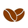 Coffee beans vector illustration icon design