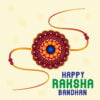 indian raksha bandhan festival background design vector Free Download