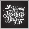 happy teachers day background design