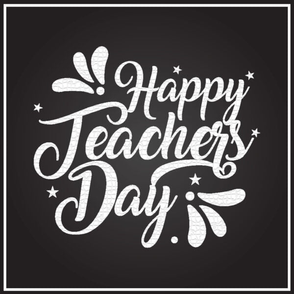 happy teachers day background design