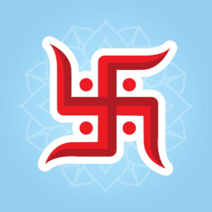 Swastik logo hindu religion symbol Swastika vector Free Download