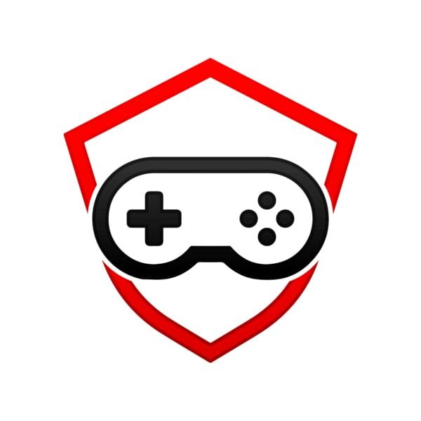 3d gaming shield logo design