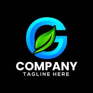Letter G Leaf Logo Illustration Design Template – Eco-Friendly, Minimalist Branding Vector for Sustainable Businesses